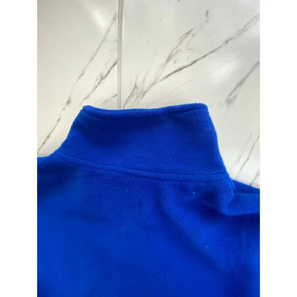 Birdie Jackets Men's Xl Royal Blue Fleece 1 4 Zip St Joseph School Jersey Jacket